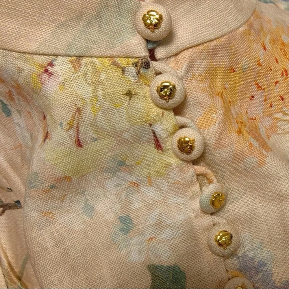 Zimmermann Illuminate Peplum Mini Dress, New - Picture 10 of 10
